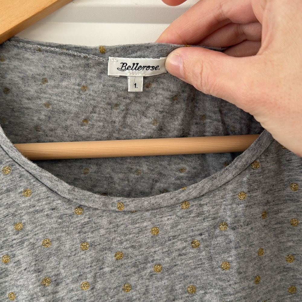 Bellerose Gold Dot T-Shirt - Picture 4 of 11
